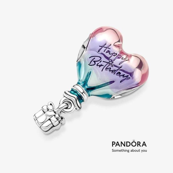 Pandora Charms Urodzinowe balony S925ALE