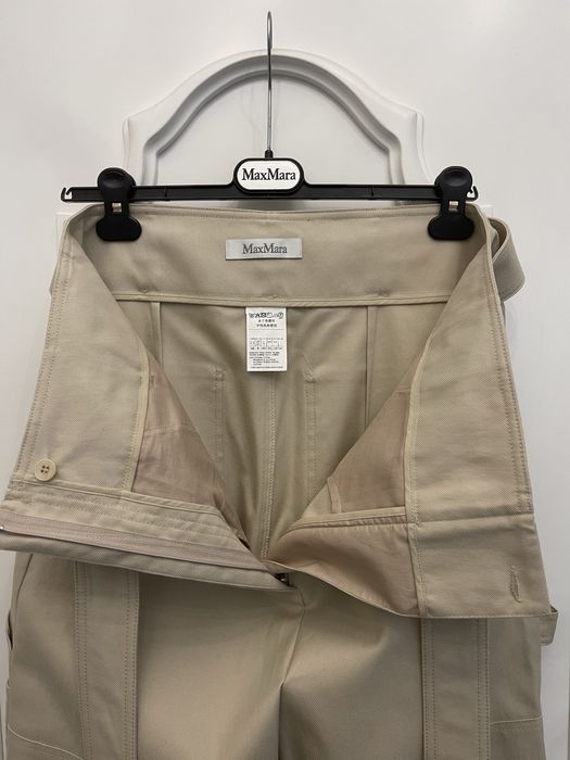 MAX MARA piękne spodnie z paskiem, NOWE