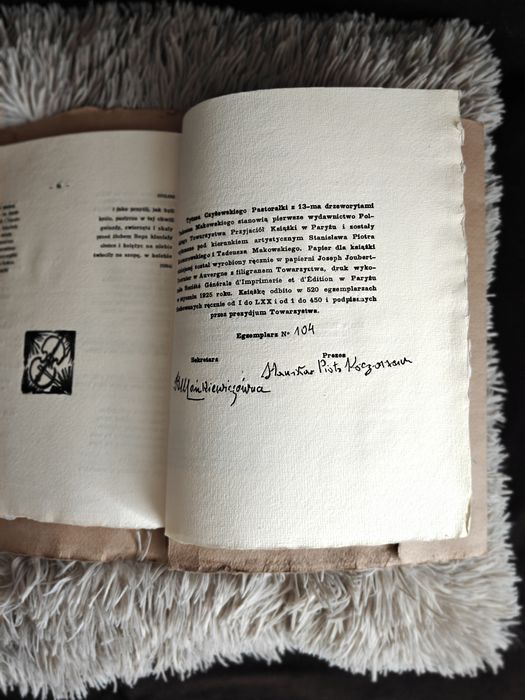 Reprint Pastorałki Tytusa Czyżewskiego