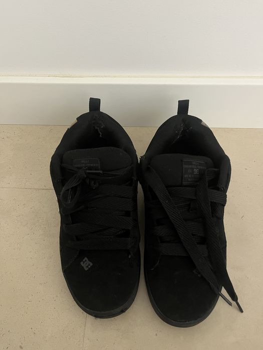 Ténis DC Shoes Pretos – Tamanho 39 – Usados
