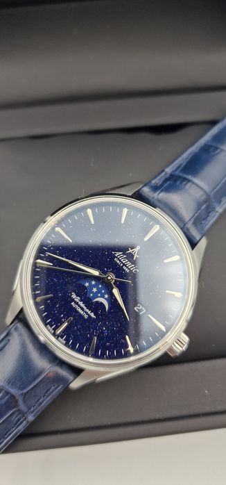 Atlantic Worldmaster Nightsky Moonphase Automatic - fazy księżyca