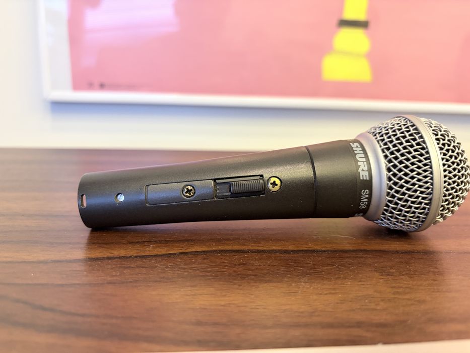 Shure SM58 mikrofon wokalny - stan idealny