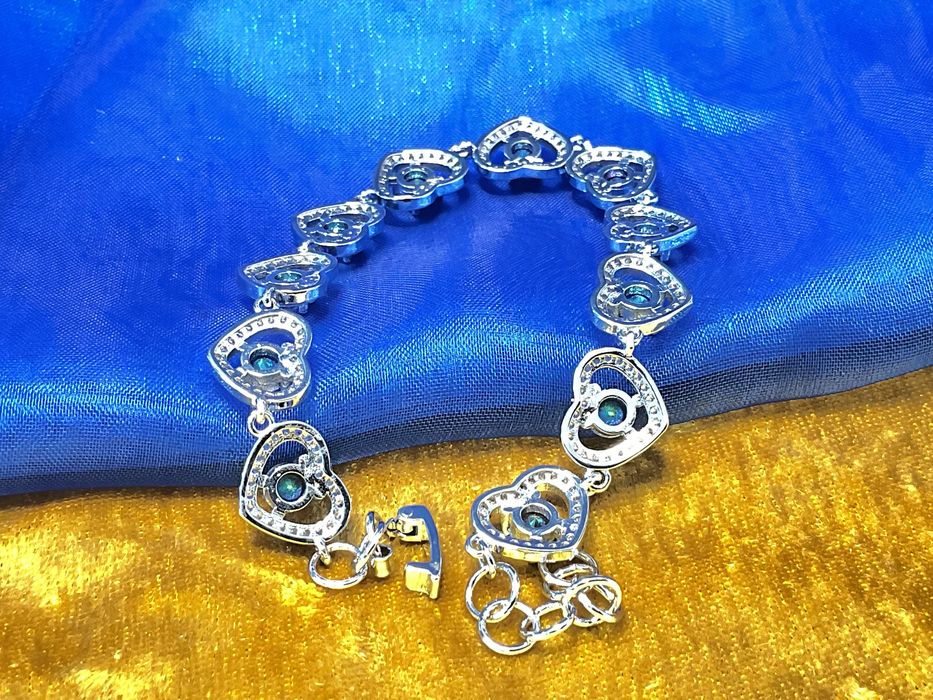 Pulseira prata 925 ,tamanho 22 cm