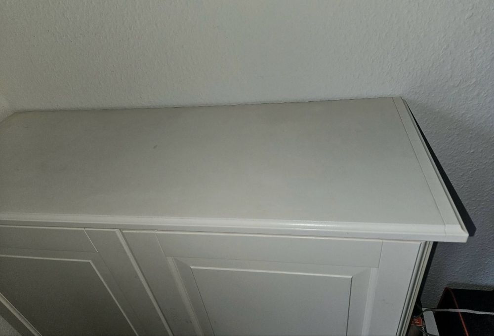 Szafa, witryna komoda IKEA LIATORP biała klasyczna dwudrzwiowa solidna