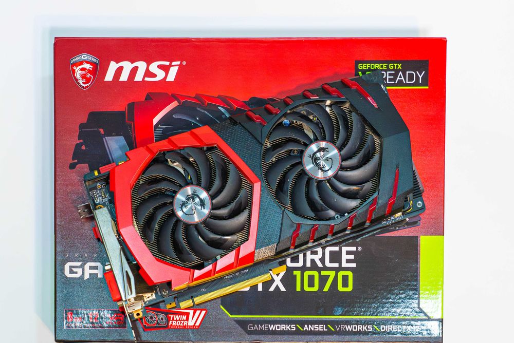 MSI GeForce GTX 1070 Gaming X 8GB: 5 000 грн. - Комплектуючі та