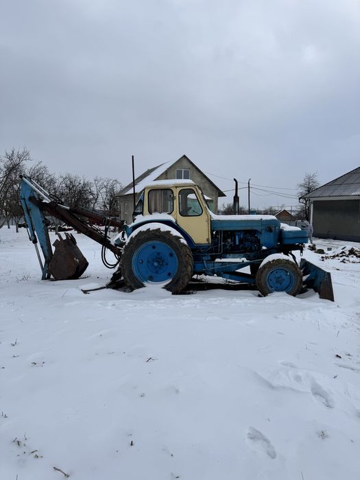ЮМЗ-6 екскаватор 1973 рік, з відвалом, робочий стан