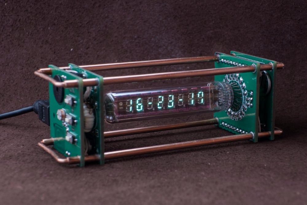 PCB: печатная плата для сборки - часы, блок питания, годинник