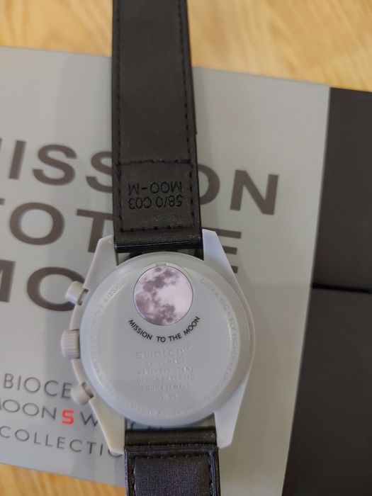 Swatch omega mission .