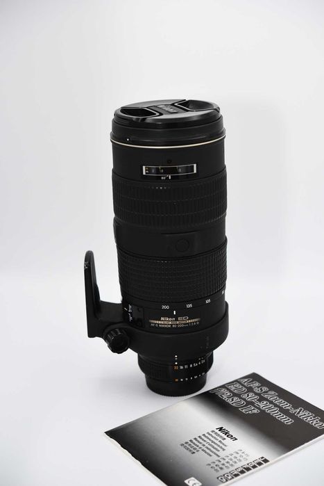 Nikon AF-S 80-200mm 2,8D IF - SWM jak Nikon 70-200mm