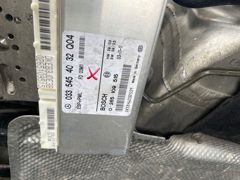 Блок СБЦ мерседес SBC 211 SBC