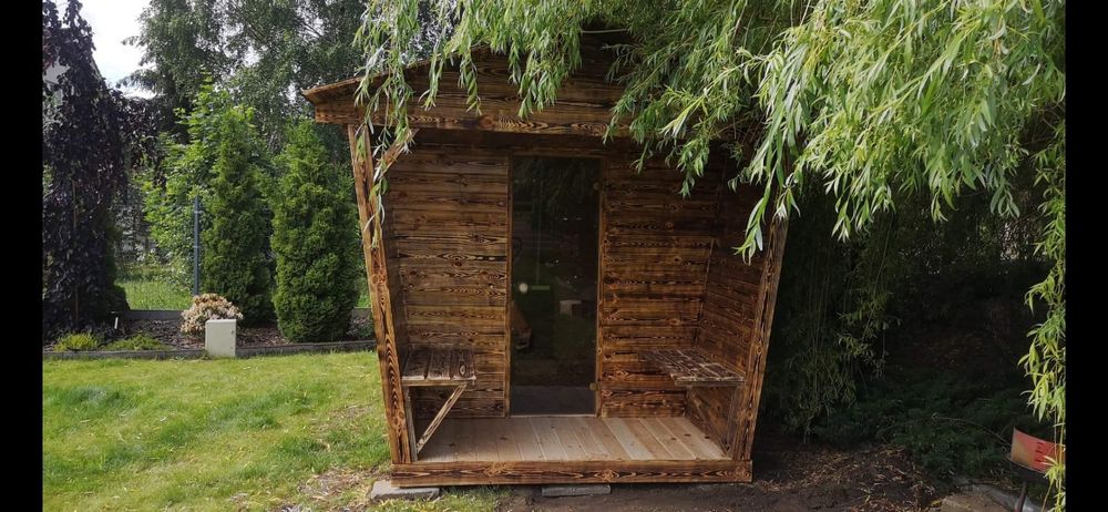 Sauna ogrodowa domek