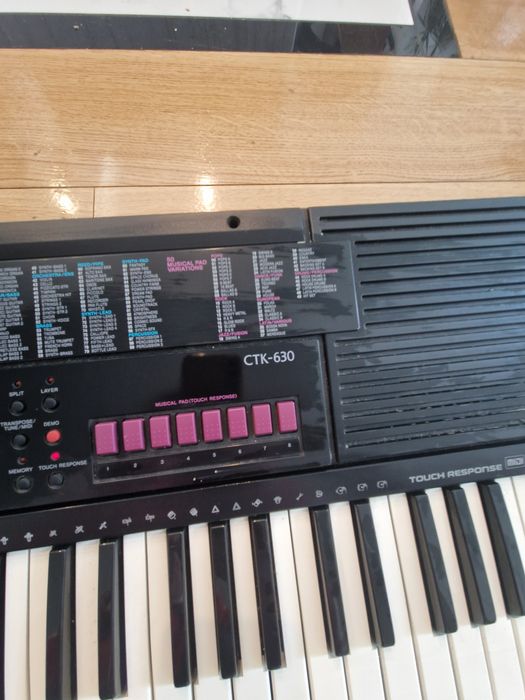 CASIO CTK 630 keyboard organy