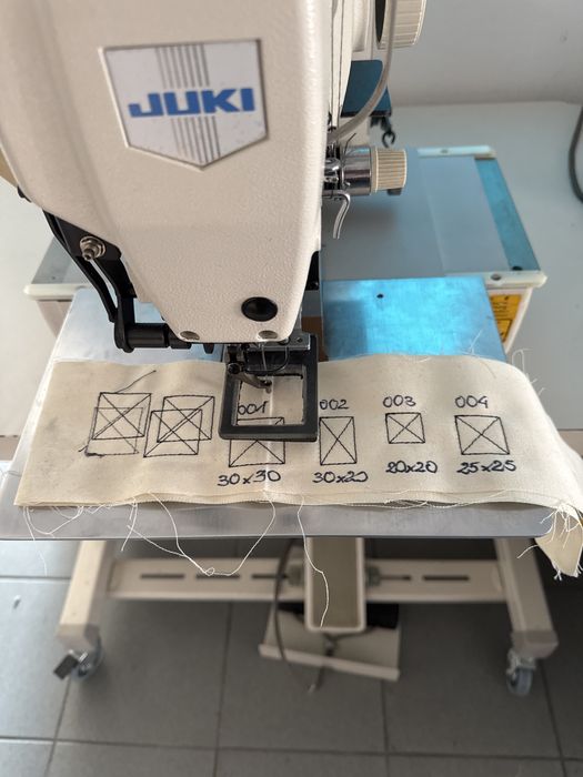 Juki AMS-210D automat z polem szycia hafciarka aplikacje koperty