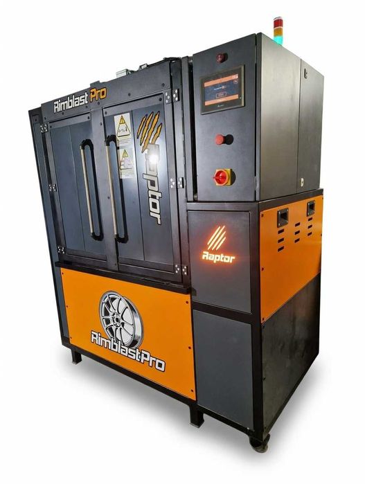 Śrutownica do felg, automat do piaskowania, renowacja felg