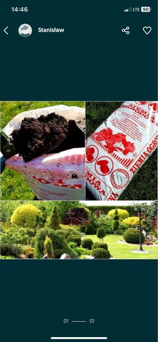 Ziemia ogrodowa dostawa transport