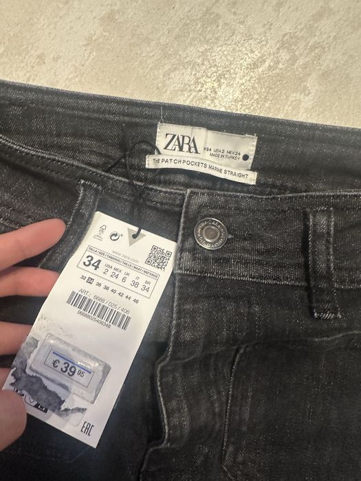 Джинсы Zara с биркой