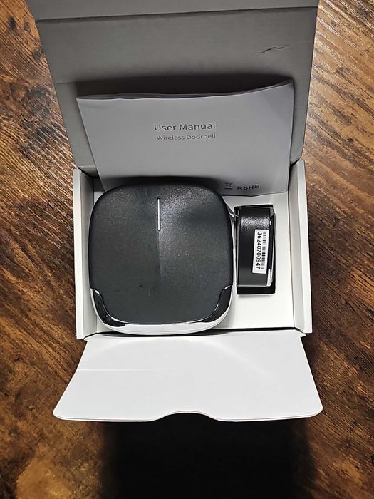 HOSPAOP
Bezprzewodowy dzwonek do drzwi, wodoodporny, zewnętrzny, 300m