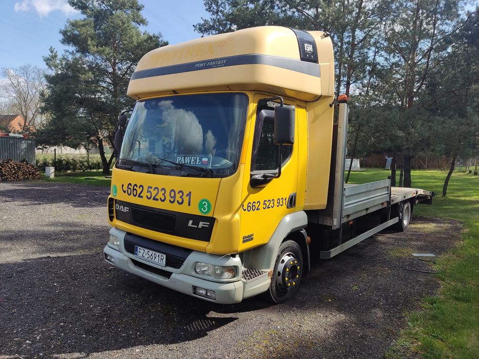 Pomoc drogowa Laweta do 6 ton ładunki