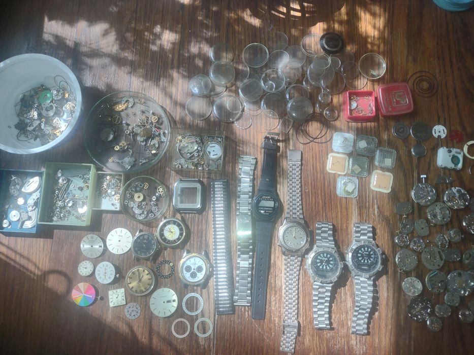 Zestaw części zegarmistrzowskich nr 86, NOS Omega, Tissot