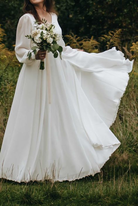 Suknia ślubna Antonella w kolorze ivory