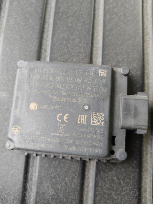 Mercedes w213 w203 radar distronic a000905.2007 w257 w217 w222