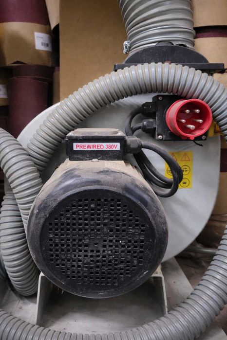 Aspirador Industrial / Extrator de Pó Trifásico 380V