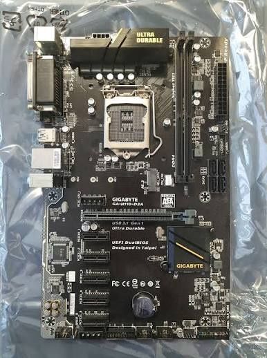 Материнская плата GIGABYTE GA-H110 D3A s1151