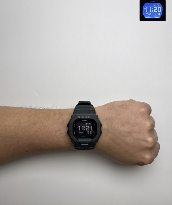 Casio gbd-200, касіо тактичні джі шок, протиударний годинник, g-squad