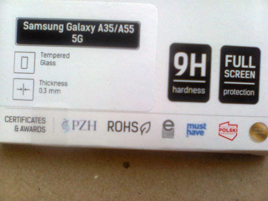 Szkło 3mk HardGlass Max do Samsung Galaxy A55 5G / Galaxy A35 5G