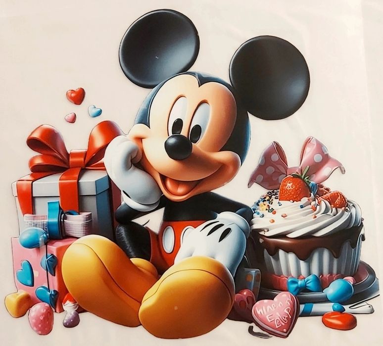 Naprasowanka Myszka Miki XL