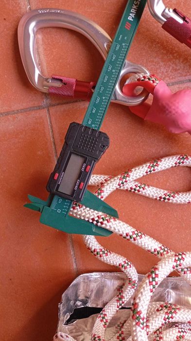 Kit trabalho em altura - alpinista - rapel singing Rock