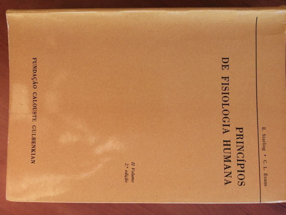 Principios da Fisiologia Humana novos edição Calouste Gulbenkian
