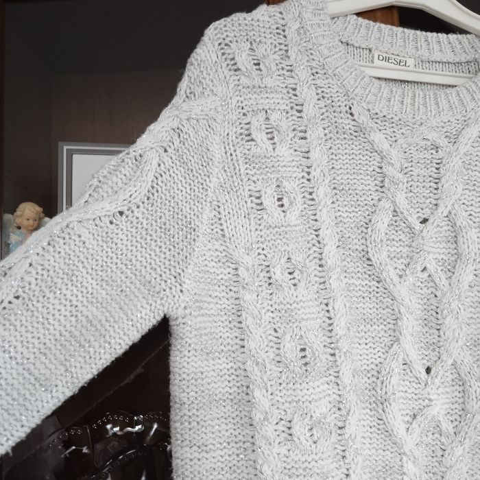 Diesel miękki sweter/ bluzka r M