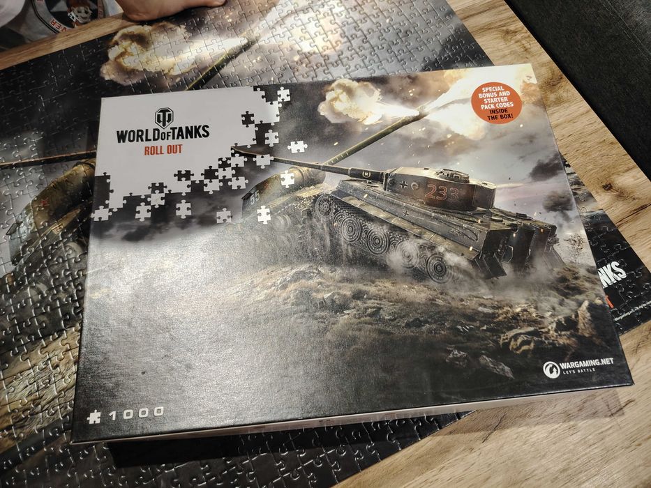 World of tanks - puzzle 1000