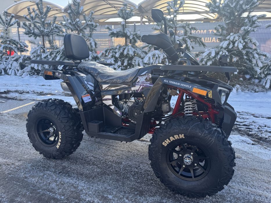 New Квадроцикл COMMAN SHARK 200 CVT 2025 Доставка/Кредит