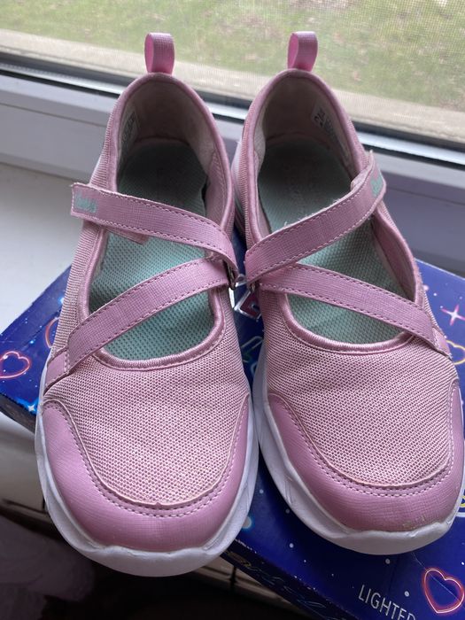 Скечерсы мокасины для девочки