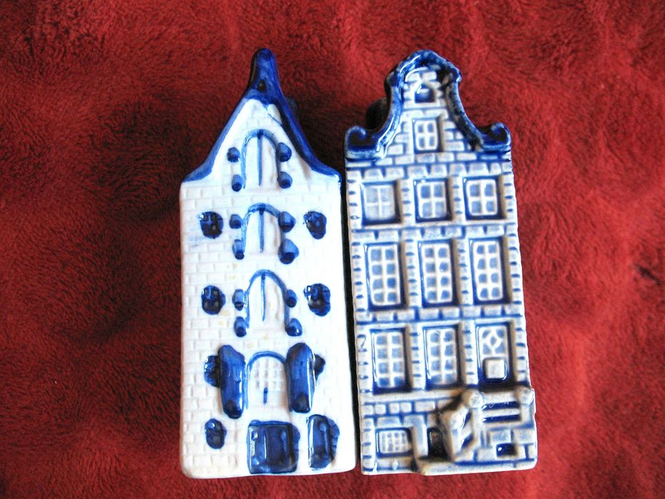 Domki - Sól i pieprz - 9 x 3,5 x 3,5 cm - solniczka i pieprzniczka