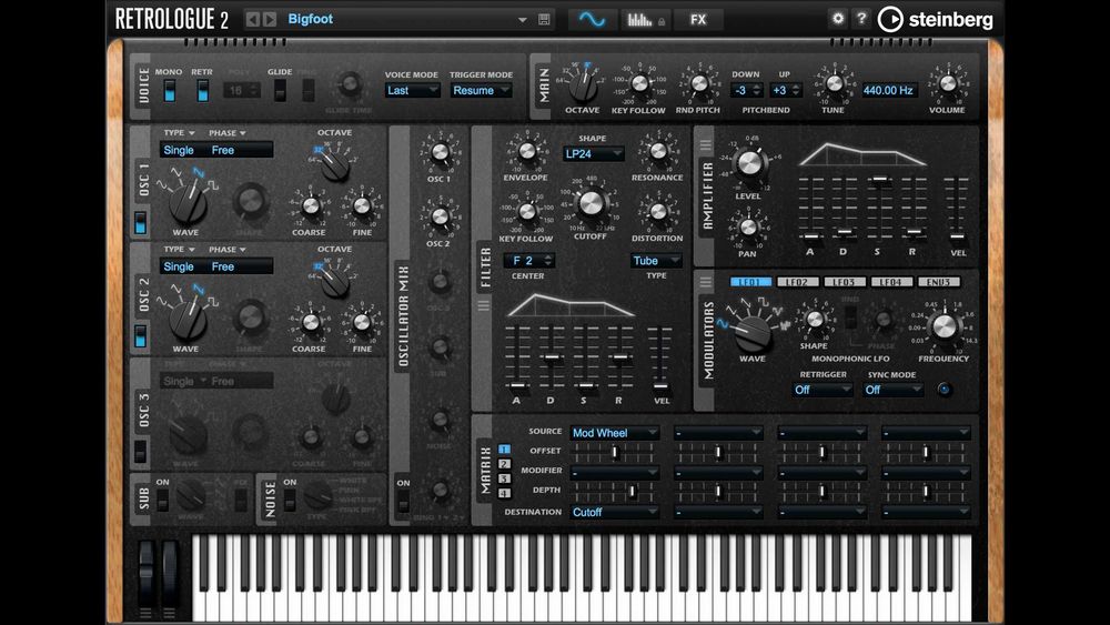 Steinberg Retrologue 2 VST Plugin Synth Syntezator