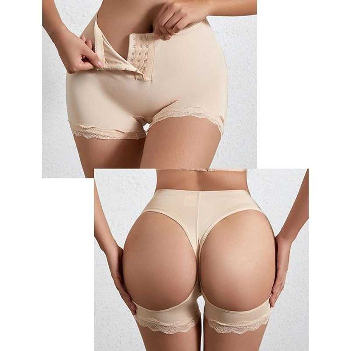 Modelujące Szorty Liftingujące Pośladki, Wyszczuplają Brzuch i Biodra