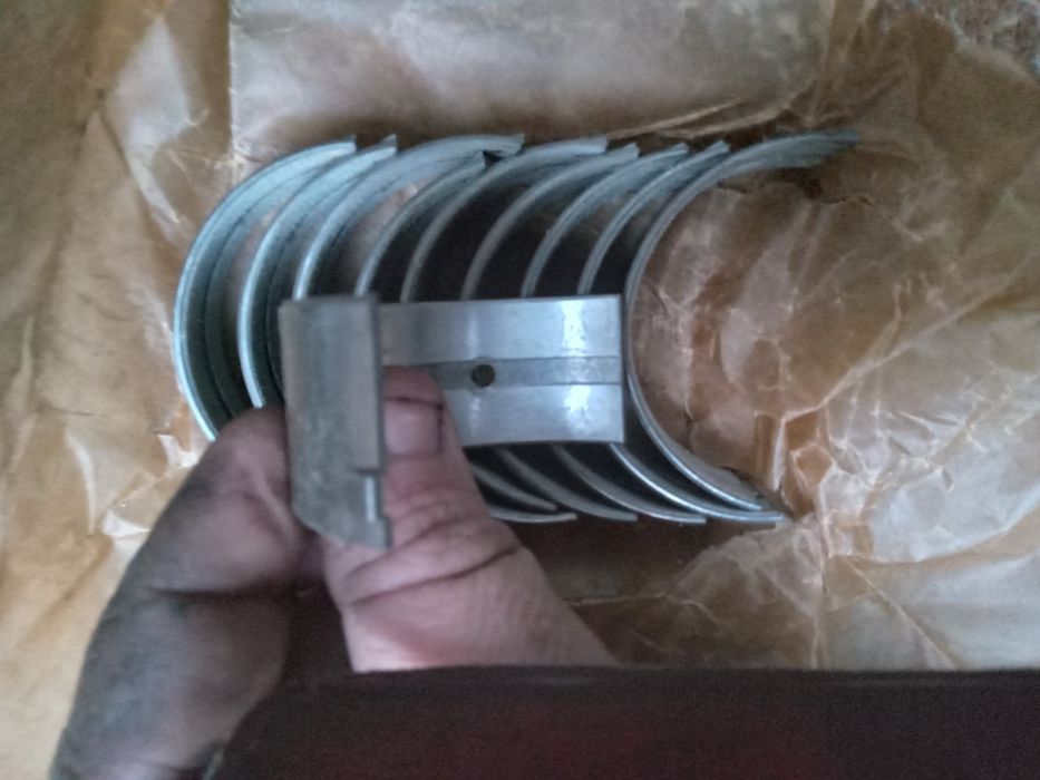 Вкладыш коренного подшипника ремонтный 0.25  10 шт 412 москвич