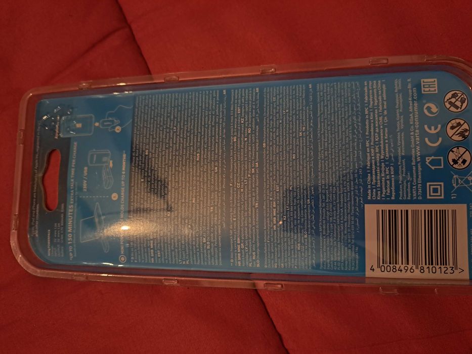 Mini powerbank para iphone 4 e ipod