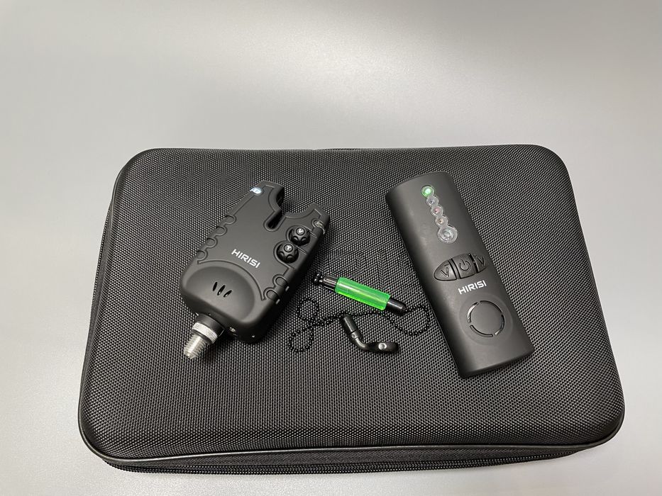 Сигнализаторы поклевки Hirisi 4+1 с пейджером Сигналізатори клювання