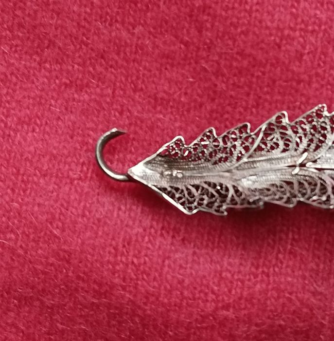 Peças em prata antigas