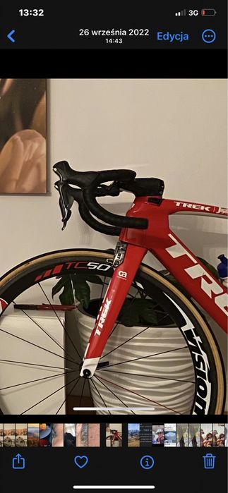 Madone slr 9 w bardzo dobrym stanie wszystkie kola diatepne