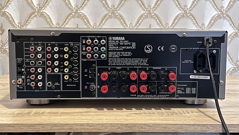 Ресівер Hi-Fi YAMAHA RX-V457