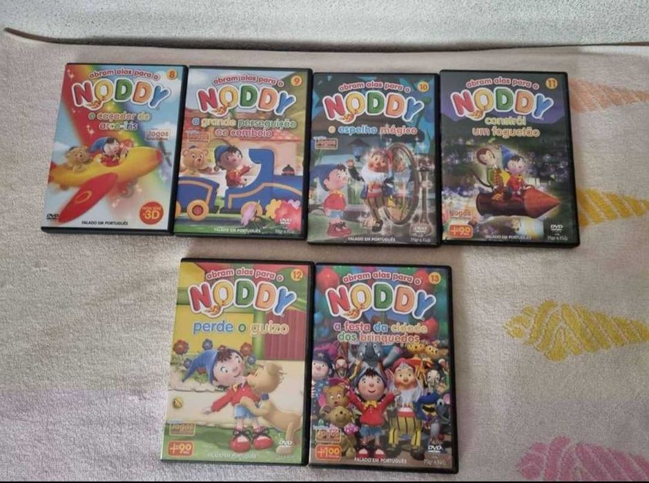 Lote DVDS Noddy valor cada