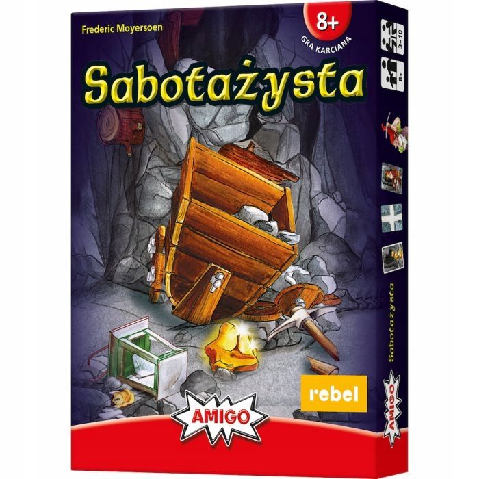 Sabotażysta Gra Karciana Wiek 8+