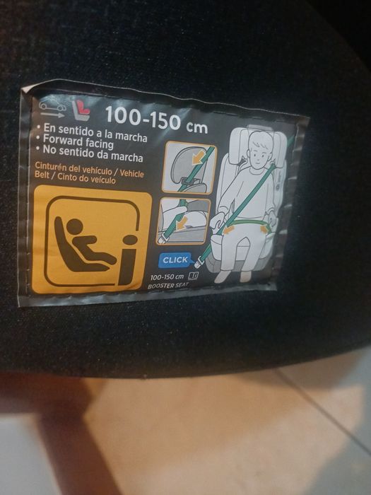 Cadeira Auto dos 3 aos 12 anos