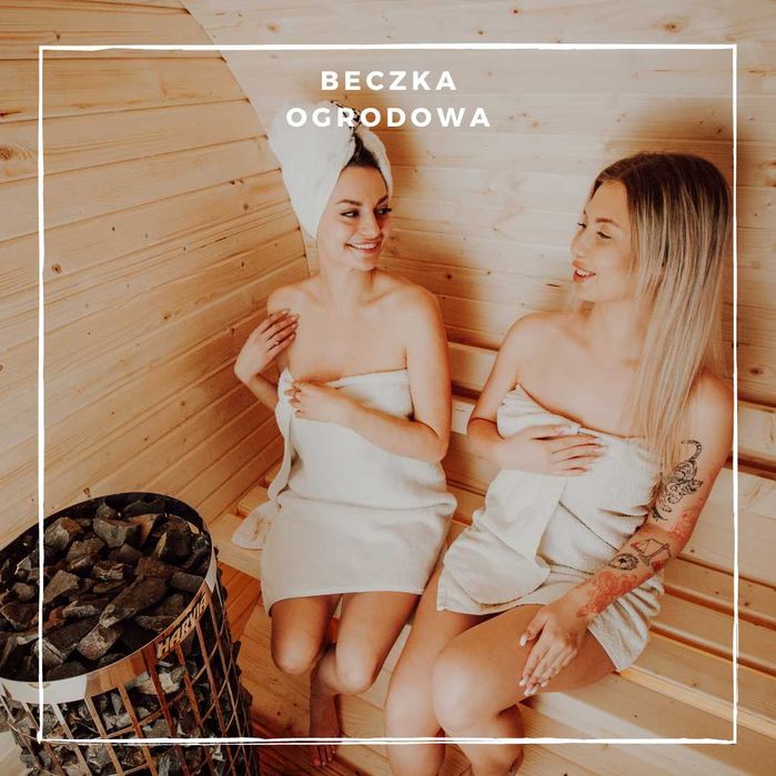 Sauna Ogrodowa Beczka Ruska Bania Dowolna Konfiguracja Cenowa sauny