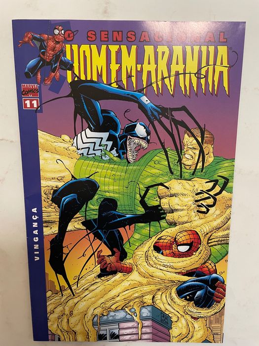 Livros BD Homem Aranha Marvel 11, 12